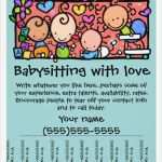 Babysitter Flyer Vorlage Beste Babysitting Quotes for Flyers Quotesgram