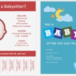 Babysitter Flyer Vorlage Cool Wie Man Flyer In Microsoft Word Mit Freien Vorlagen