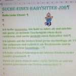 Babysitter Flyer Vorlage Elegant Passt Mein Flyer Babysitter