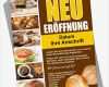 Bäckerei Flyer Vorlagen Süß Flyer Für Neueröffnung Bäckerei Und Backshop