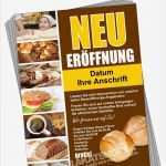 Bäckerei Flyer Vorlagen Süß Flyer Für Neueröffnung Bäckerei Und Backshop