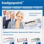 Badgepoint Namensschilder Vorlage Luxus Badgepoint Mit Ne Zum Amazon Für Namensschilder