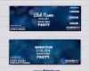 Banner Vorlage Cool Ticket Vorlage Banner Mit Blauen Abstrakten Hintergrund