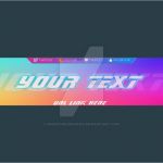 Banner Vorlage Einzigartig Youtube Banner Template