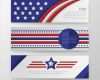 Banner Vorlage Elegant Amerikanischen Banner Vorlage