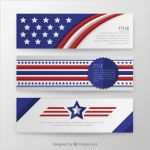 Banner Vorlage Elegant Amerikanischen Banner Vorlage