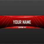 Banner Vorlage Schönste Youtube Gaming Banner Template