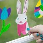 Basteln Mit Kindern Frühling Vorlagen Luxus Fensterbilder Für Ostern Basteln Mit Kindern 35 tolle