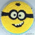 Batman torte Vorlage Elegant Rezept Minion torte Aus buttercreme