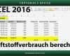 Benzinverbrauch Excel Vorlage Wunderbar Benzinverbrauch Berechnen Excel toptorials