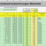 Berechnung Arbeitszeit Excel Vorlage Cool Excel Arbeitszeiterfassung Berechnung Zeitguthaben Und