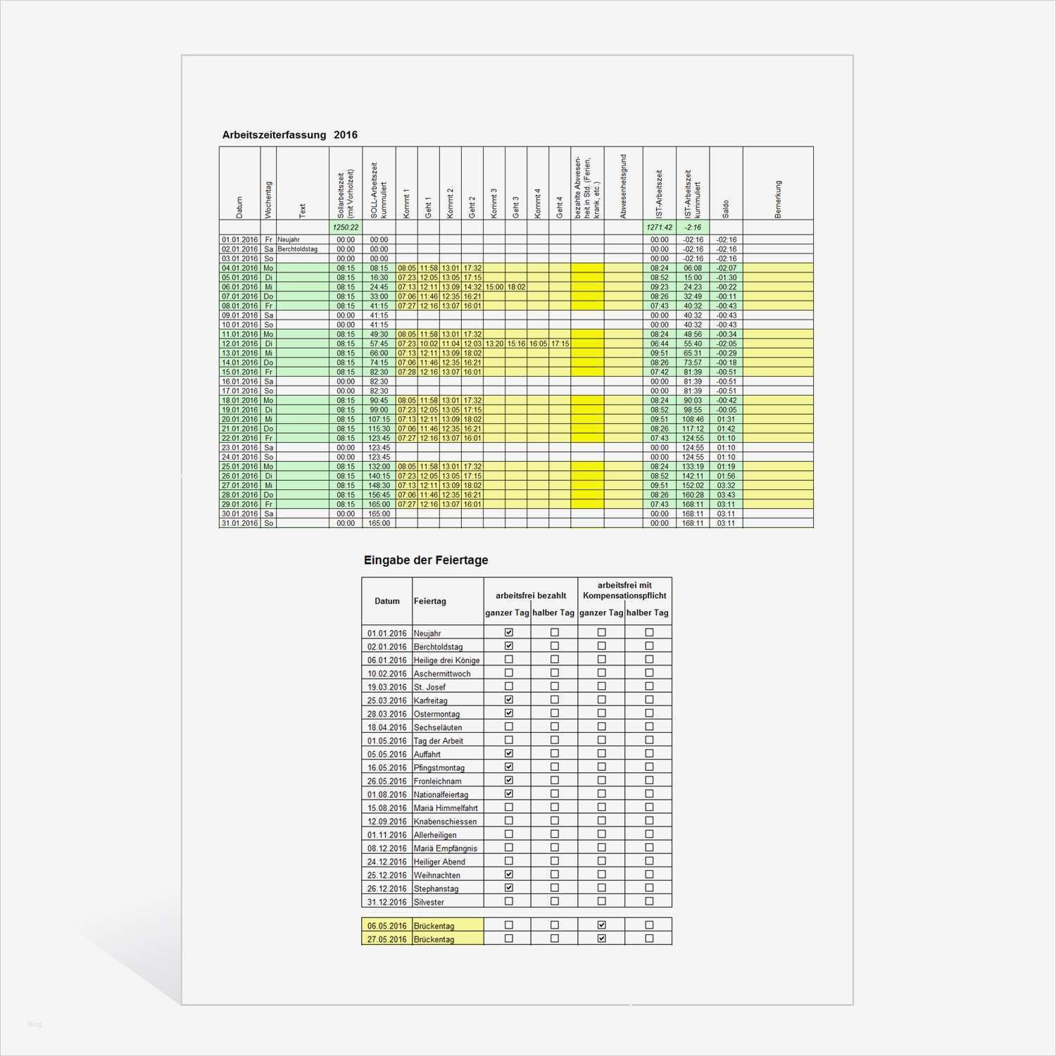 Berechnung Arbeitszeit Excel Vorlage Süß Excel Rechner ...