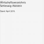 Berichtsheft Vorlage Ihk Schleswig Holstein Schön Wirtschaftsverzeichnis Schleswig Holstein Stand April Pdf