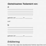 Berliner Testament Vorlage Hübsch Ehegattentestament Testament Handschriftlich