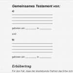 Berliner Testament Vorlage Kostenlos Ausdrucken Cool Ehegattentestament Testament Handschriftlich