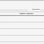 Besprechungsprotokoll Vorlage Excel Süß Word