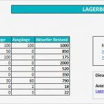 Bestandsliste Excel Vorlage Bewundernswert Lagerbestand Und Inventar Kostenlose Vorlage In Excel