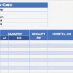 Bestandsliste Excel Vorlage Cool Kostenlose Excel Inventar Vorlagen