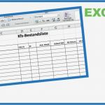 Bestandsliste Excel Vorlage Einzigartig Excel Vorlage Kfz Bestandsliste Autohandel