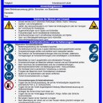 Betriebsanweisung Vorlage Fabelhaft Betriebsanweisung Trennschleifmaschinen