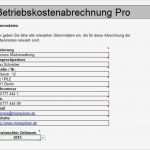 Betriebskostenabrechnung Vorlage Gratis Erstaunlich Nebenkostenabrechnung Mit Excel Vorlage Zum Download