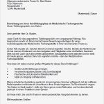 Bewerbung Medizinische Fachangestellte Vorlage Elegant Bewerbung Medizinische Fachangestellte Ausbildung