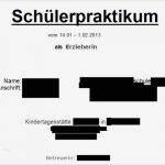 Bewerbung sozialpraktikum Vorlage Genial Praktikumsmappe Deckblatt Schule Beruf Praktikum