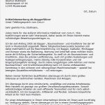 Bewerbung Um Einen Arbeitsplatz Vorlage Großartig Bewerbung Baggerführer Gekündigt Berufserfahrung