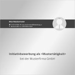 Bewerbung Xing Vorlage Erstaunlich Initiativbewerbung Beispiel Bewerbung