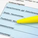 Bewerbungsabsage Vorlage Cool Generalvollmacht Muster