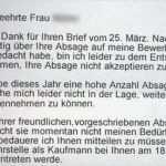 Bewerbungsabsage Vorlage Erstaunlich Lustiger Brief Jobsuchender Lehnt Absage Ab