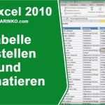 Bilanzanalyse Excel Vorlage Kostenlos Bewundernswert Excel Tabelle Erstellen Und formatieren Tutorial Von