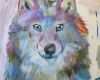 Bilder Acryl Vorlagen Fabelhaft Wolf Acryl Bilder Wolf Acrylbild Und Foto Tier Bilder