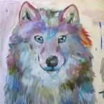 Bilder Acryl Vorlagen Fabelhaft Wolf Acryl Bilder Wolf Acrylbild Und Foto Tier Bilder