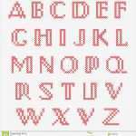 Bilder Sticken Vorlagen Elegant Kreuzstich Alphabet Stockbilder Bild