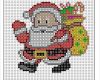 Bilder Sticken Vorlagen Süß Weihnachtsmann Bügelperlen Vorlage Perler Bead Pattern