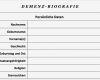 Biografie Vorlage Beispiel Luxus Vorlage Download Demenz Biografiebogen Word