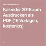 Blog Vorlagen Kostenlos Cool Kalender 2018 Zum Ausdrucken Als Pdf 16 Vorlagen