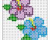 Blumen Sticken Vorlagen Schönste Blüten Bügelperlen Vorlage Flowers Perler Bead Pattern