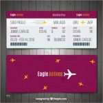 Boarding Pass Vorlage Bewundernswert Boarding Pass Vorlage Mit Gelben Details