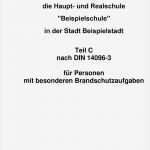 Brandschutzordnung Teil C Vorlage Bewundernswert Brandschutzordnung Für Teil C Nach Din Für Personen Mit