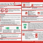 Brandschutzordnung Teil C Vorlage Erstaunlich Brandschutzordnung