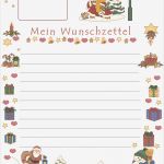 Brief Ans Christkind Vorlage Hübsch Wunschzettel Vorlage Kinder Pinterest