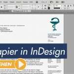 Briefpapier Din Vorlage Indesign Süß Indesign Tutorial Professionelles Briefpapier Erstellen