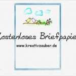 Briefpapier Vorlagen Kostenlos Ausdrucken Wunderbar Vögelchen Briefpapier Kostenlos ⋆ Kreativzauber