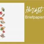 Briefpapier Vorlagen Kostenlos Erstaunlich Briefpapier Herbst