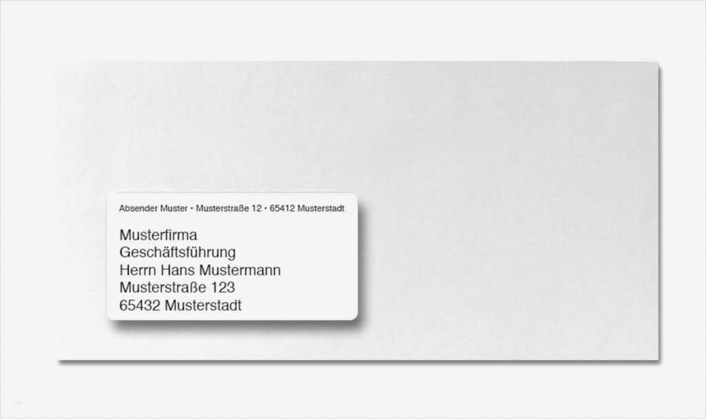 Briefumschlag Mit Fenster Beschriften Vorlage Best Of Beste Umschlag