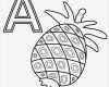 Buchstaben Vorlagen A4 Erstaunlich Ananas Buchstaben Zum Ausmalen