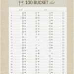 Bucket List Vorlage Fabelhaft Life S Lists Printable 100 Bucket List