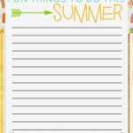 Bucket List Vorlage Neu 7 Best Of Things to Do List Free Printable Free